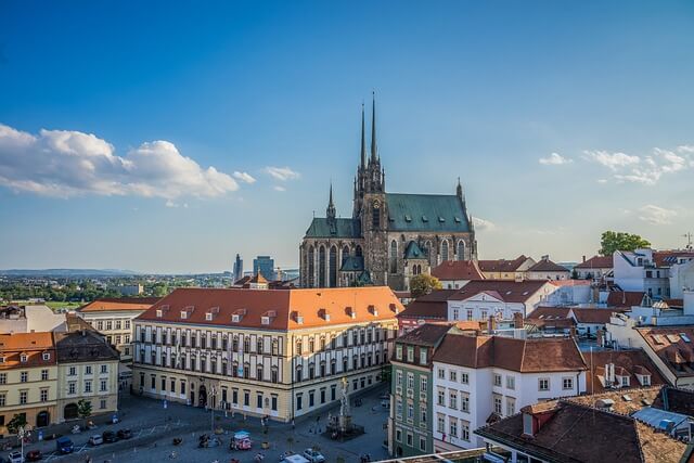 Teambuilding activity in Brno