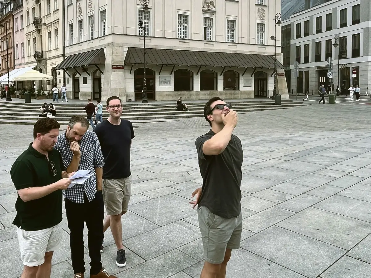 Treasure Hunt Warsaw – A unique team-building activity Treasure Hunt Warsaw - A unique team-building activity